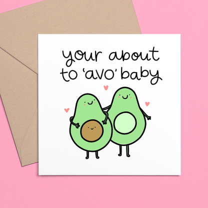 AVO-BABY CARD