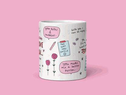 I LOVE YOU MUG