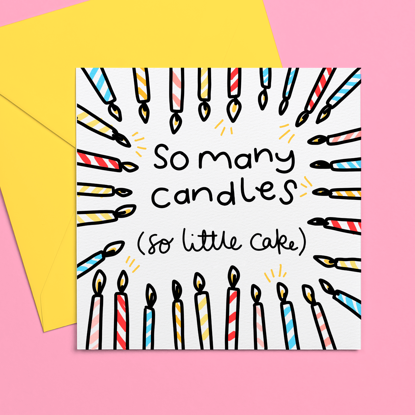 MANY CANDLES CARD